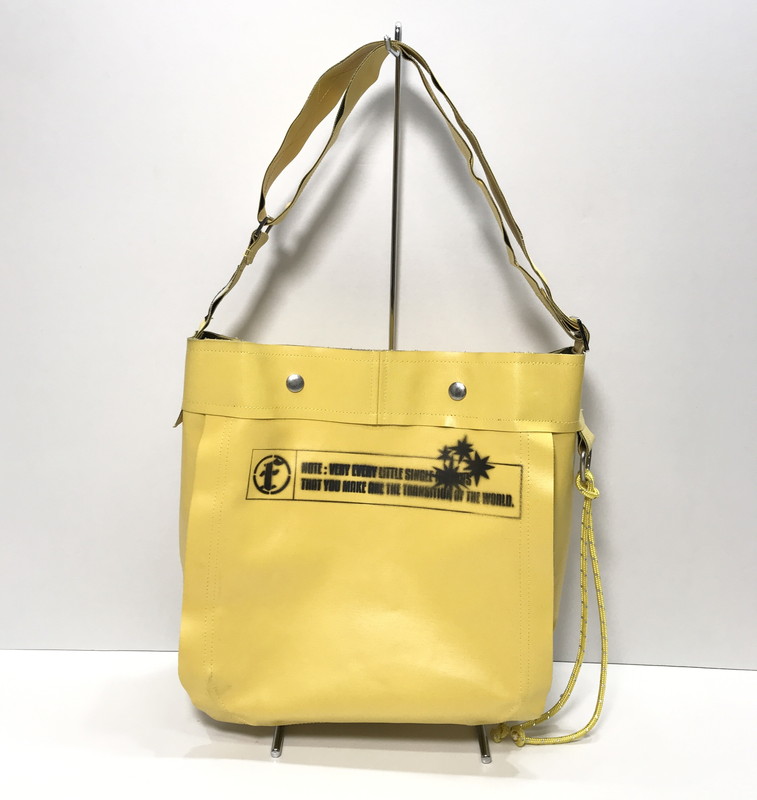 INSCRIRE アンスクリアフラワーパイルショルダーバッグ オレンジ