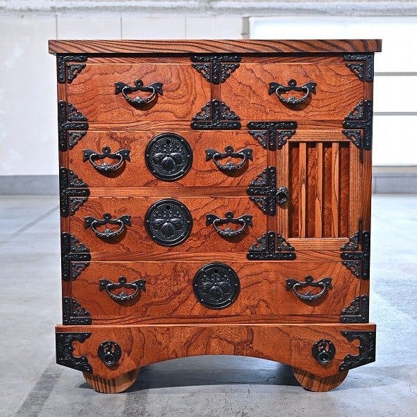 楽天市場】伝統工芸 140万 岩谷堂箪笥「間箪笥」欅タンス 着物 衣装