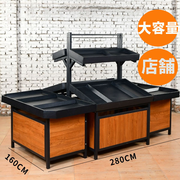 楽天市場】【青果店・朝市・直売所に】業務用 陳列台 平台 ワゴン 陳列