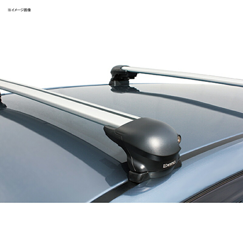 楽天市場】カーメイト XB100S INNO エアロベースバー シルバー 100cm×1