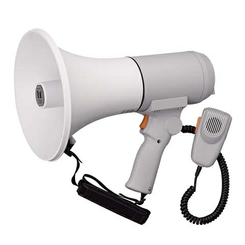 楽天市場】[ ER-2130W ] TOA 拡声器 ショルダー型 大型メガホン 30W