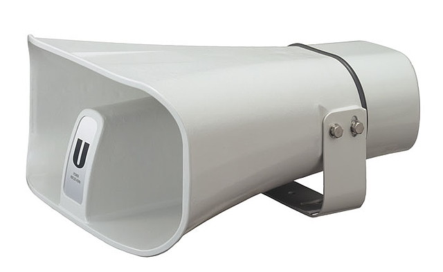 楽天市場】拡声器 ユニペックス 100W 車載ホーンスピーカー H-542/100