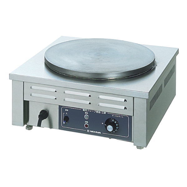 楽天市場】CM-410 ニチワ電機 電気クレープ焼器 単相100V 業務用