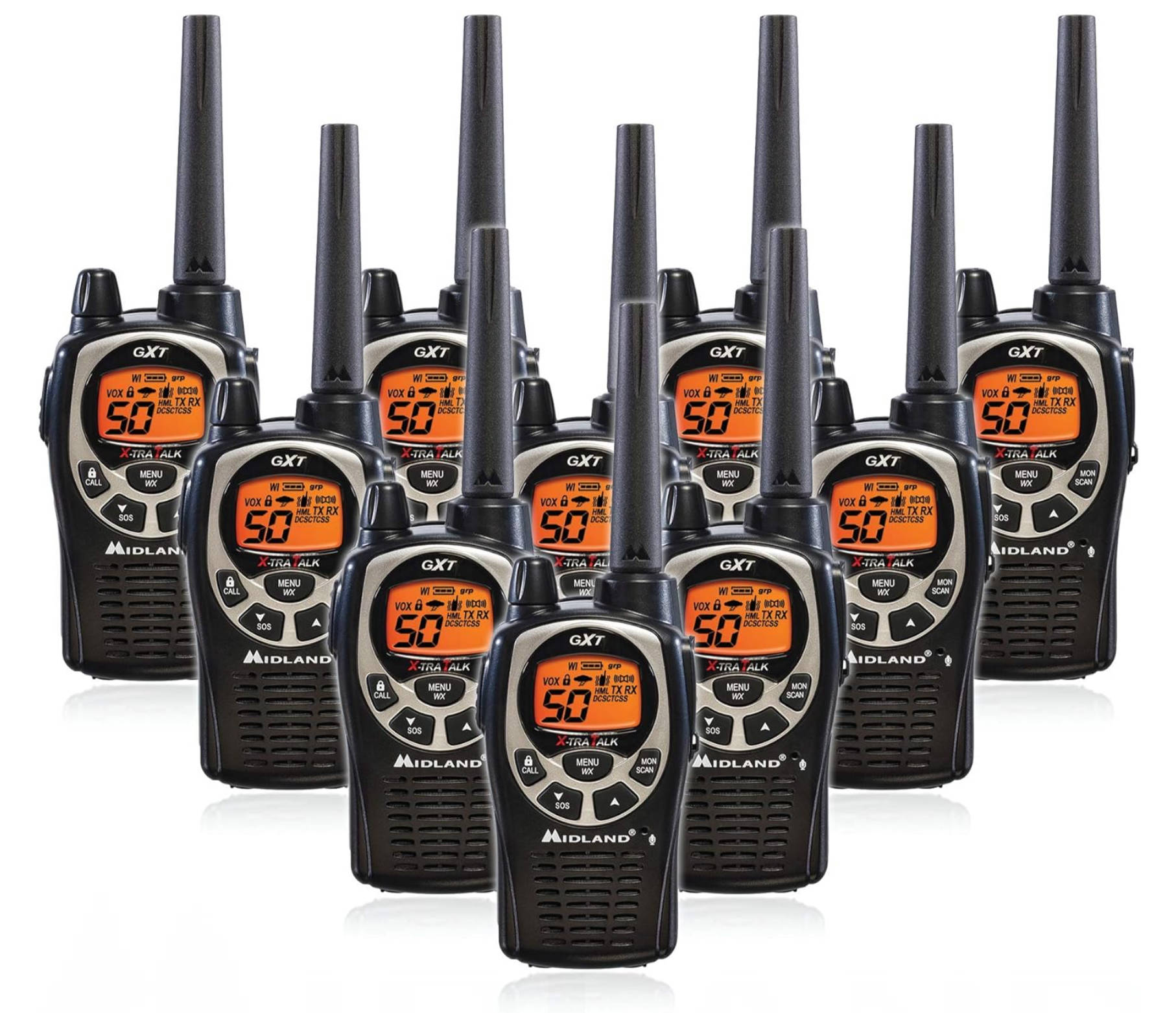 楽天市場】MIDLAND ミッドランド GXT1000VP4 2台 トランシーバー 無線