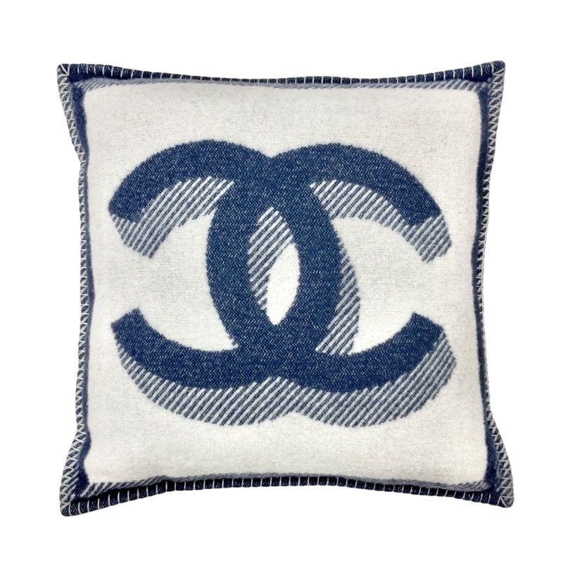楽天市場】【新品】【未使用品】CHANEL シャネル CCロゴクッション