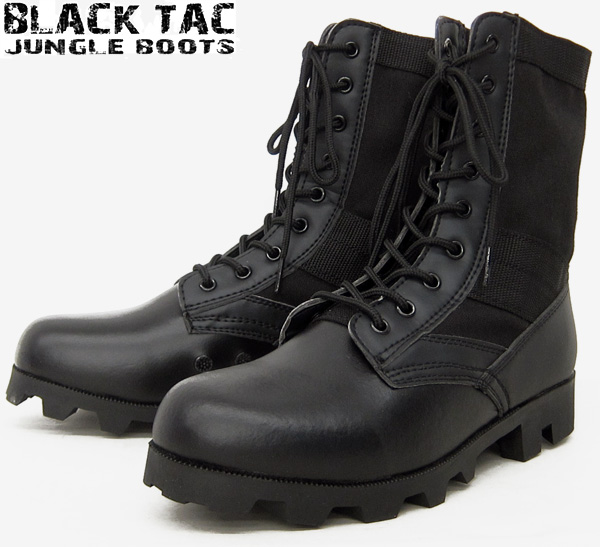 楽天市場】BLACK TAC #KA7023 サイドジッパー タクティカルブーツ