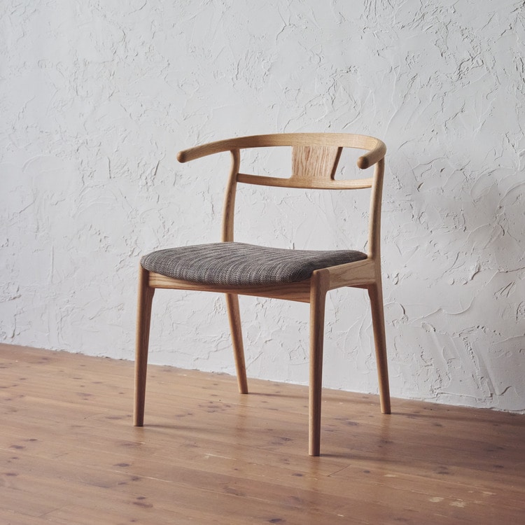 アーチ チェア (樹種ホワイトオーク 張地ランクAランク) | シキ
