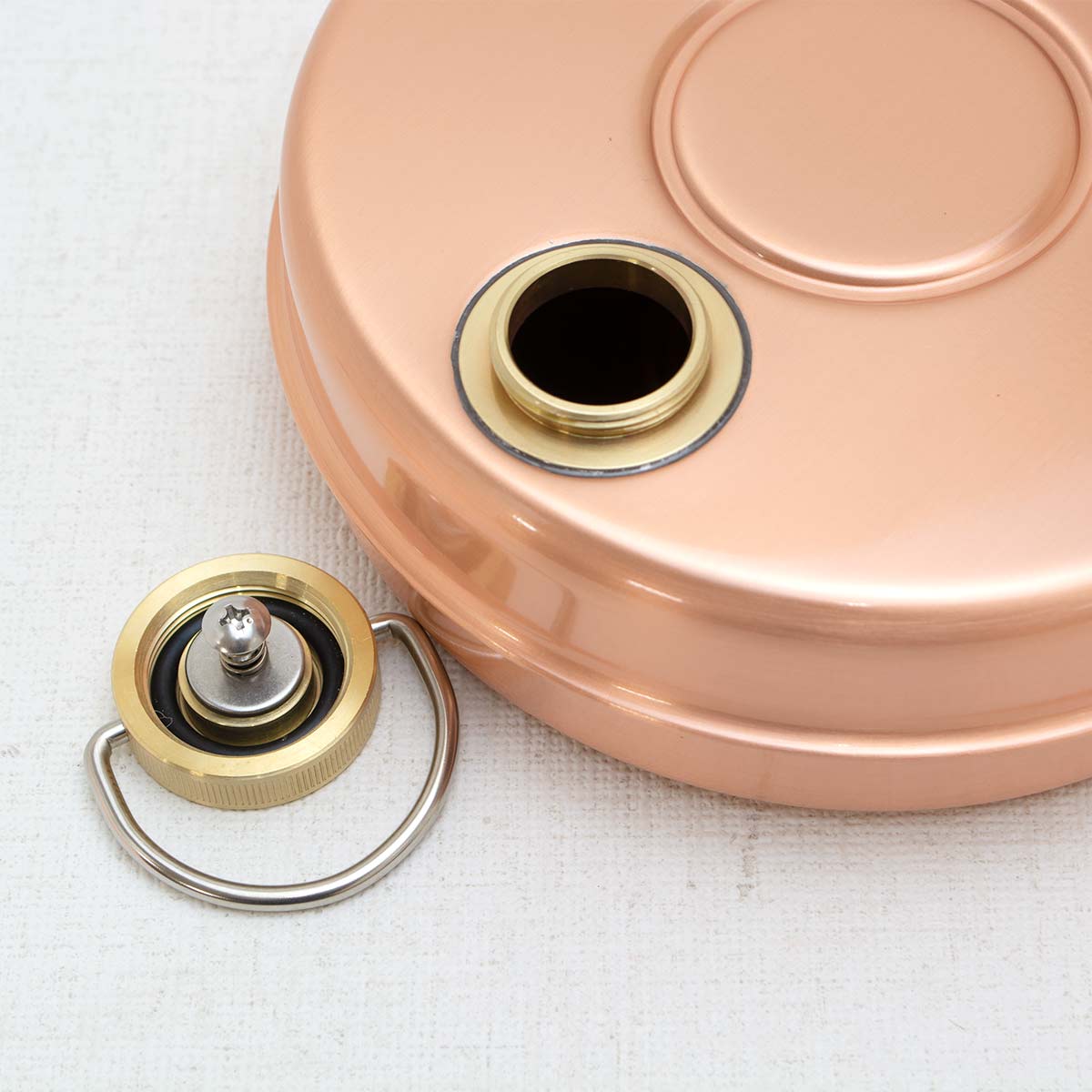 和雑貨 四季彩堂 オンラインショップ / 純銅 ミニ湯たんぽ (袋付)