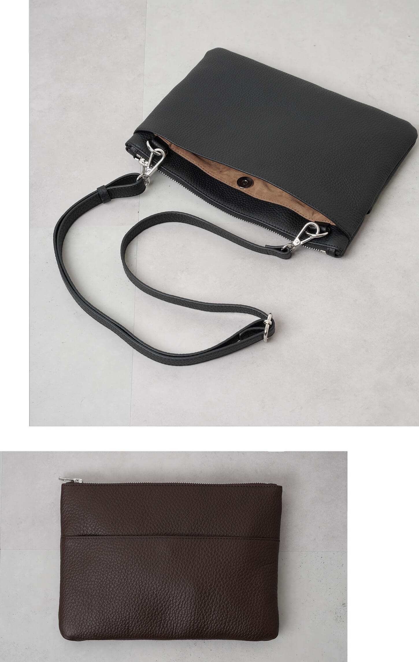 シュリンクレザーバッグ＆ポーチ | メーカーズシャツ鎌倉 公式通販