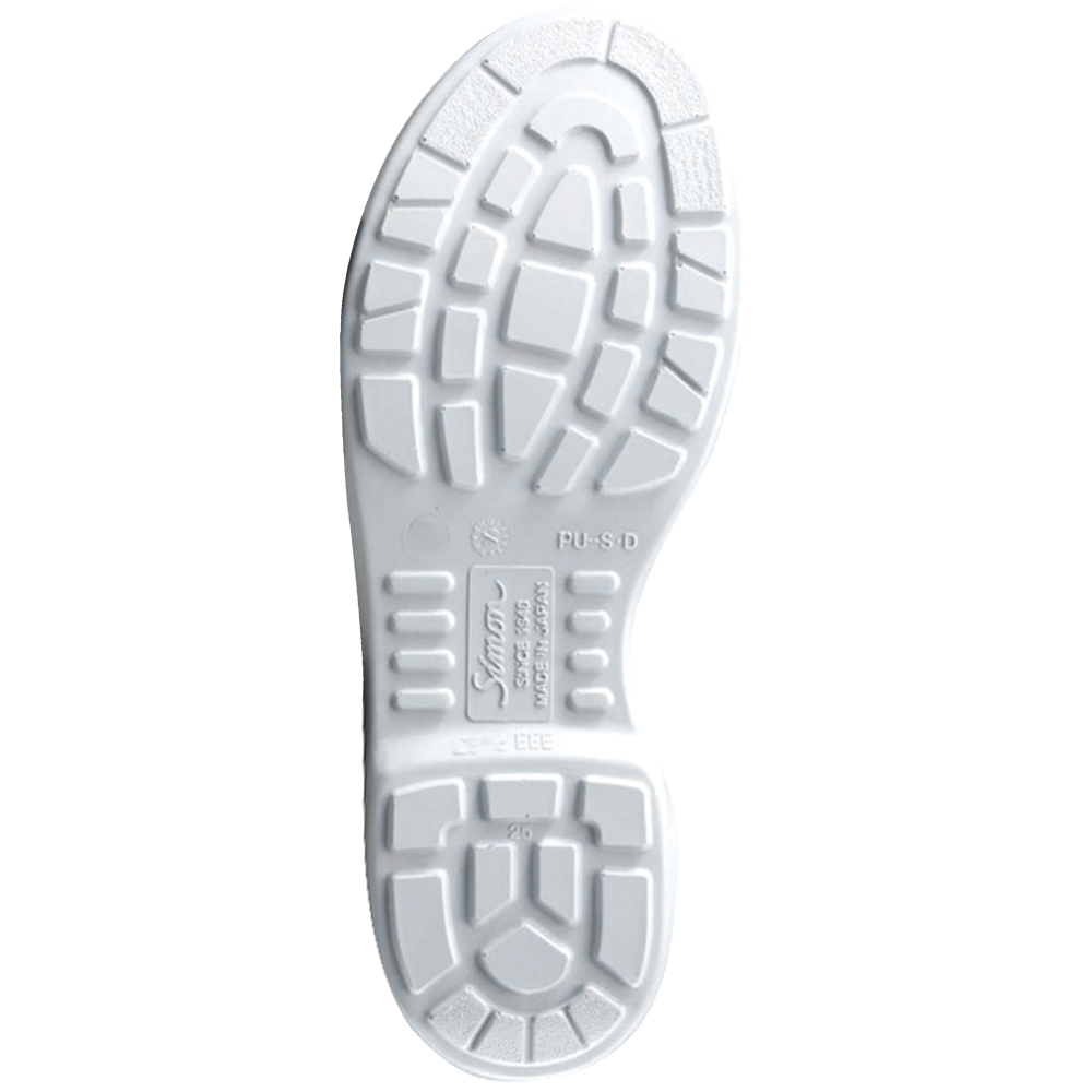 安全靴・手袋のシモン 8918白静電靴 K (29.0・30.0cm): その他作業靴