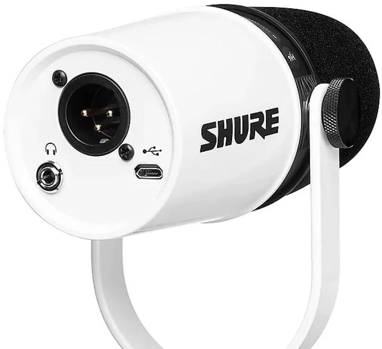Shure MV7-W USB XLR Podcast Microphone - Limited Edition - White
