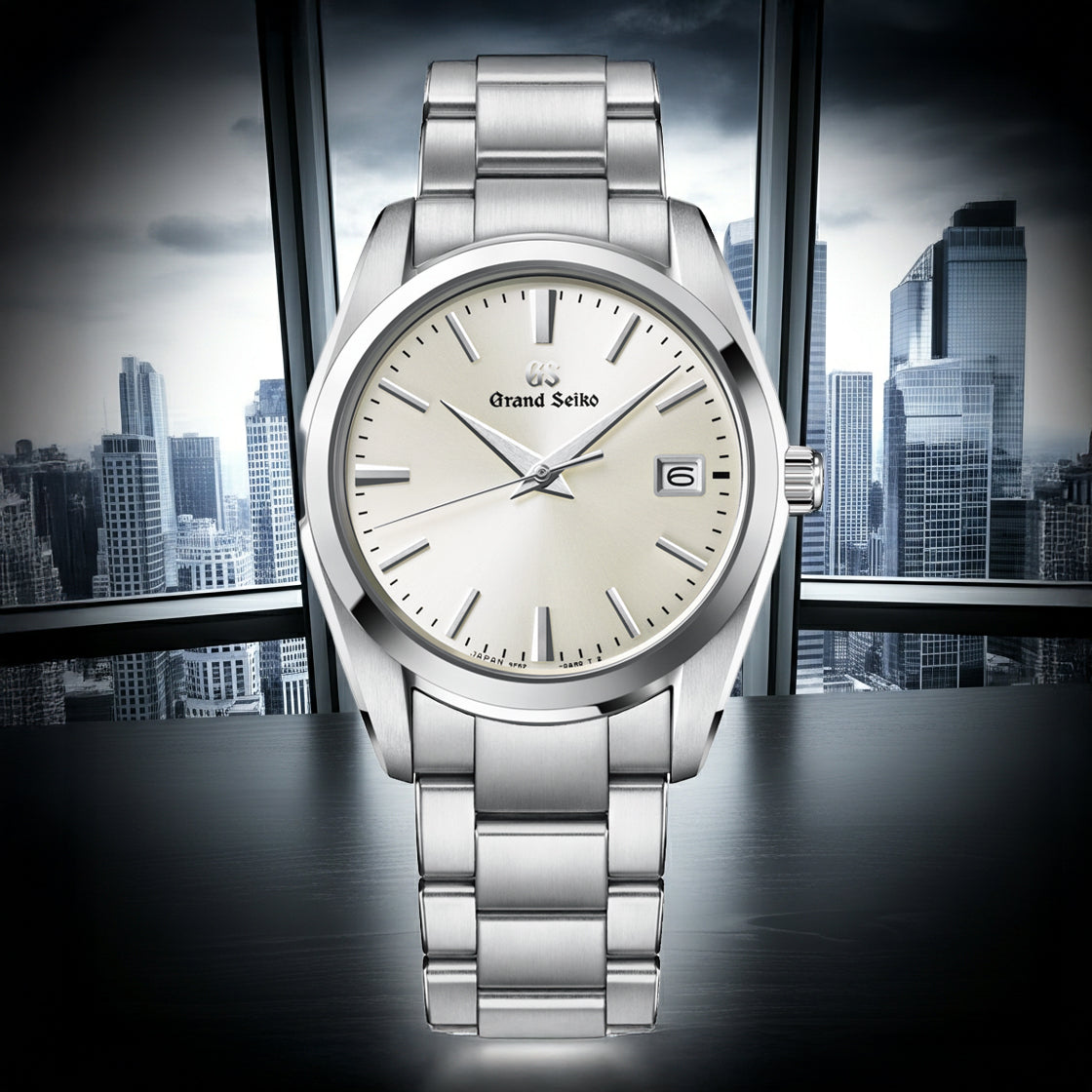 グランドセイコー クオーツ 9F メンズ SBGX263 アイボリー メタル