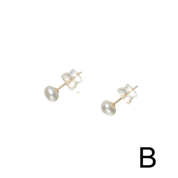 白蝶ケシパールピアス – tokyo-pearl