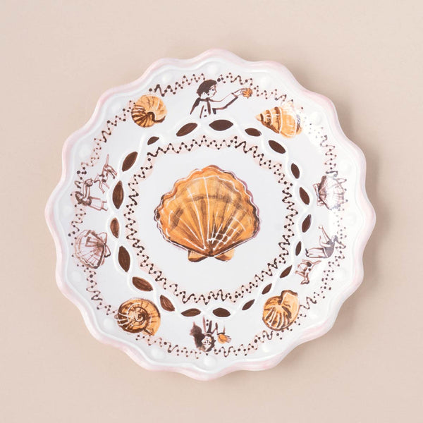 貝殻のお皿（22cm）