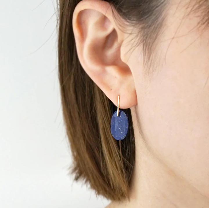 su - CANDY ラピスラズリ ピアス