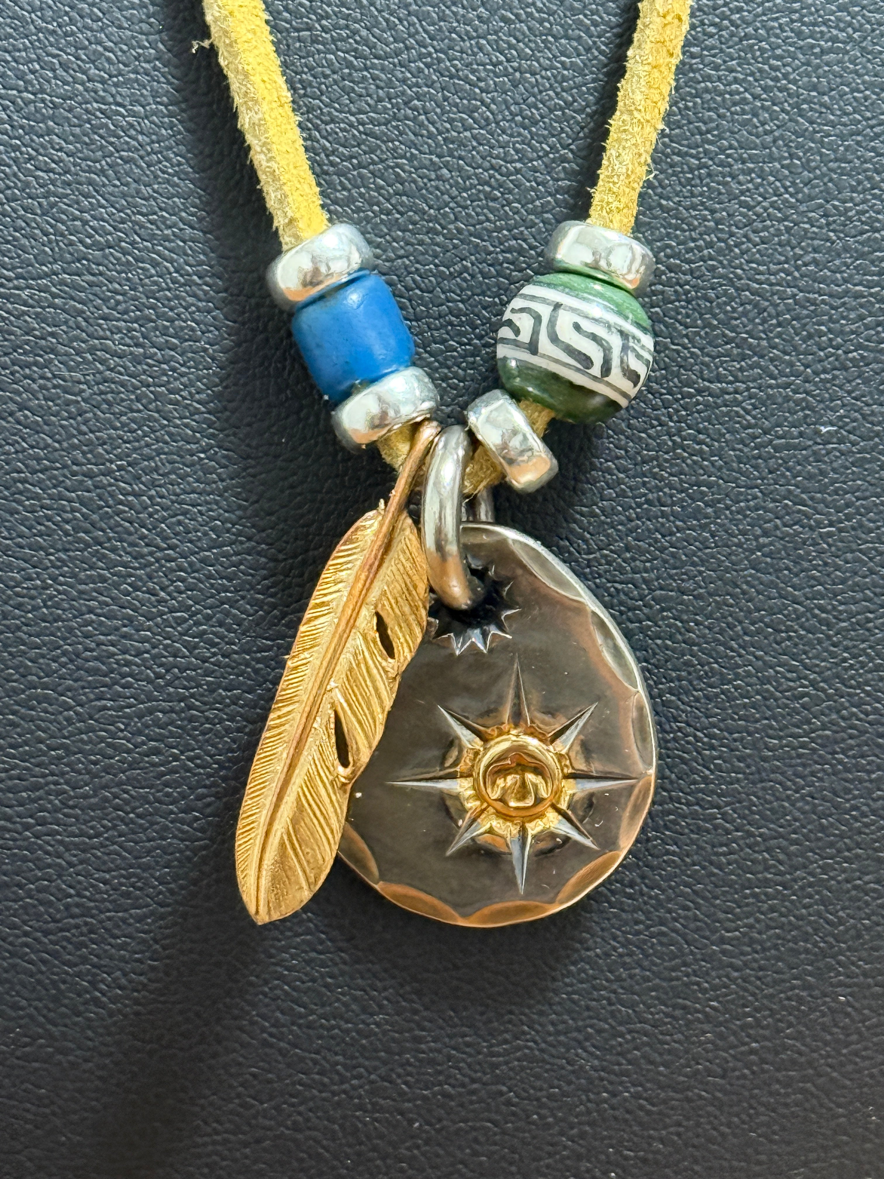 ゴローズ たたきメタル小（印台ズレ）＋K18フェザー小（左向き）＋