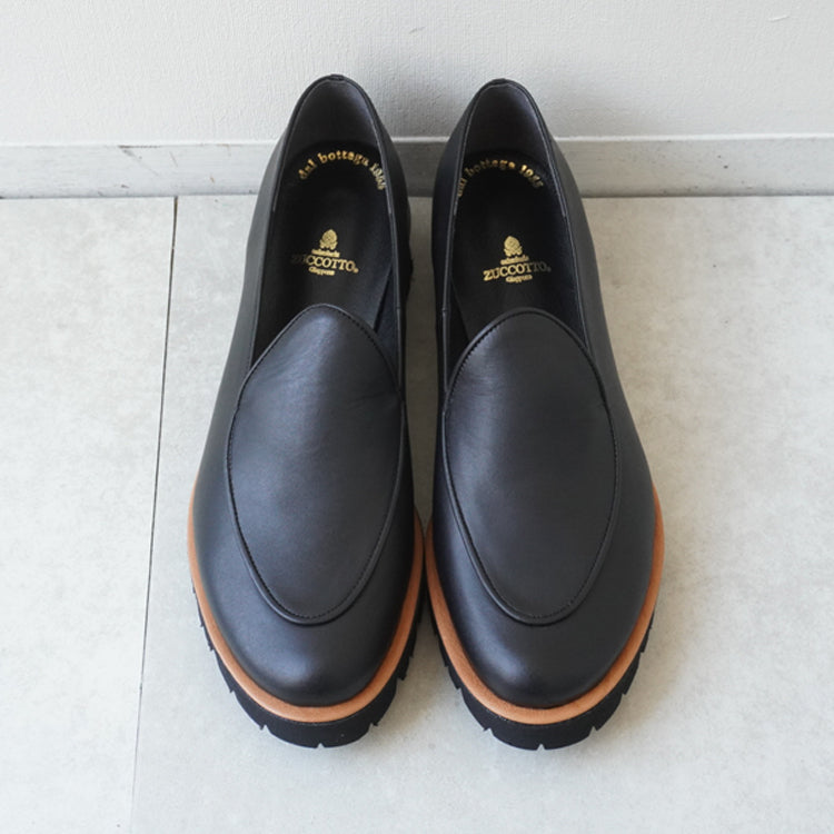 z-1501 タンクソールローファー／ブラック – ZUCCOTTO