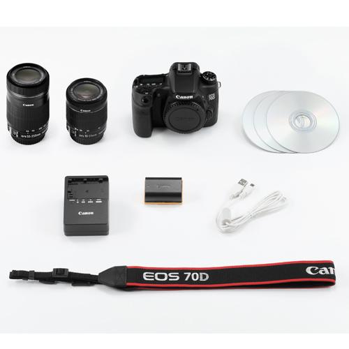 キヤノン EOS 70D ダブルズームキット | デジタル一眼レフ