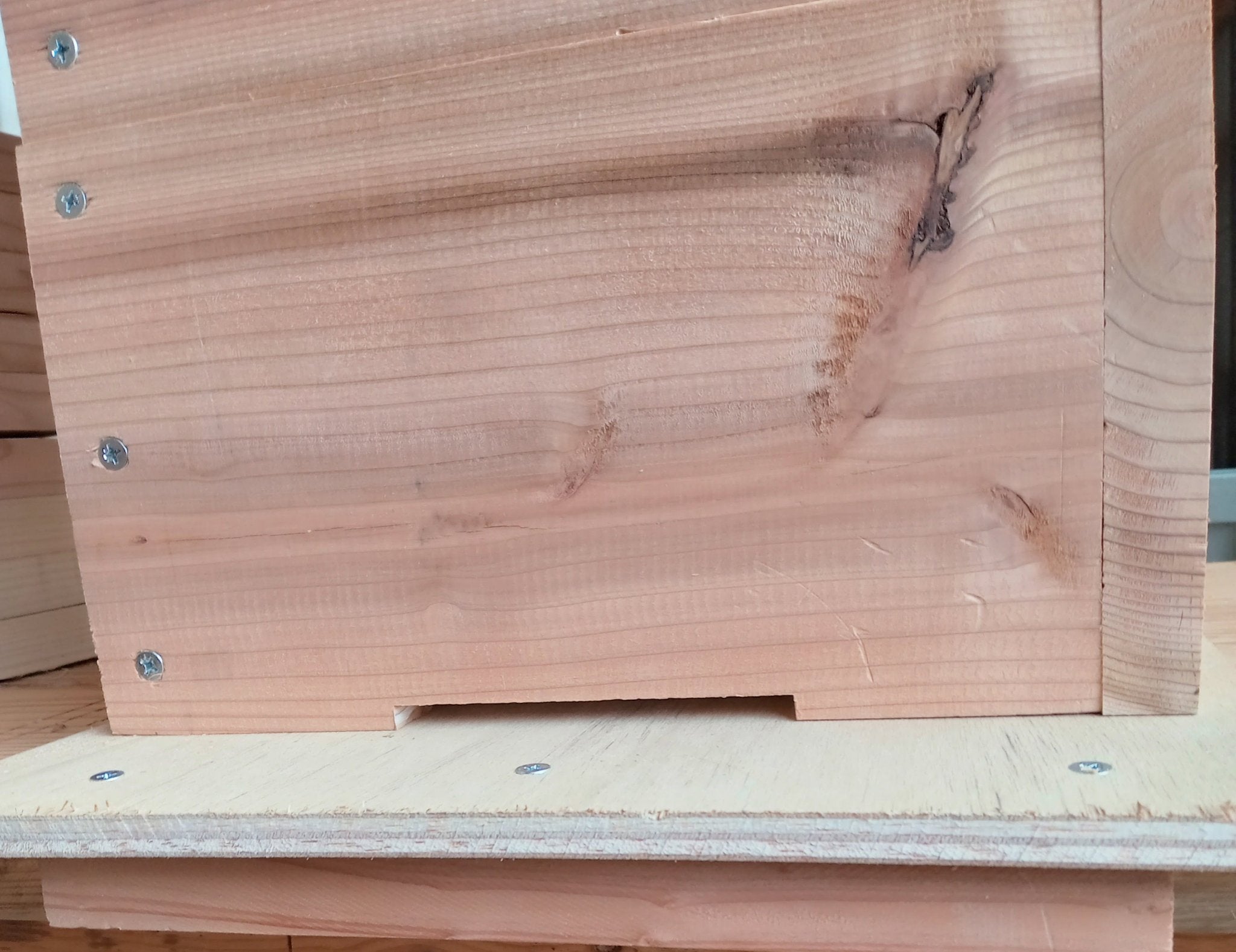 日本みつばち飼育。重箱式巣箱用の巣門箱（税込み・送料込み） – 日本