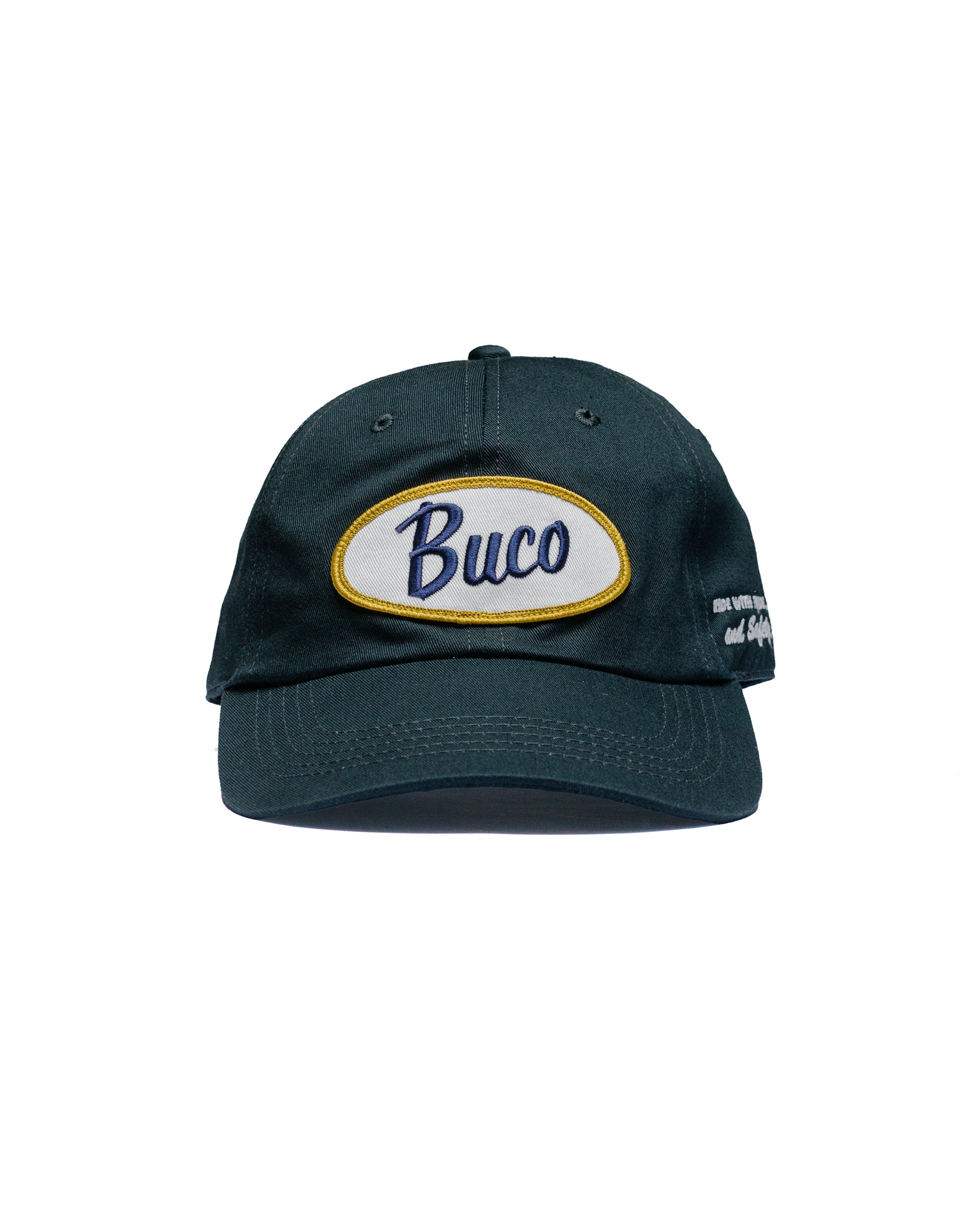 The Real McCoy's BA24102 Buco Logo Cap / Oval Charcoal