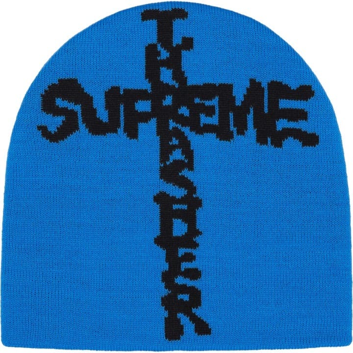 Supreme x Thrasher FW24 Earflap Beanie 針織毛帽