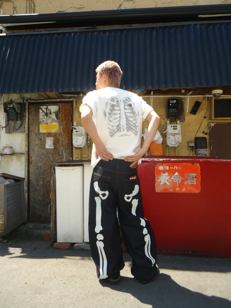 9090 Bone Rigid Denim Pants