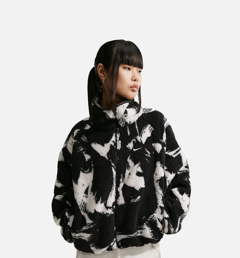 Nike IF0344-010 NSW Oversized High Pile Fleece Womens Sweater