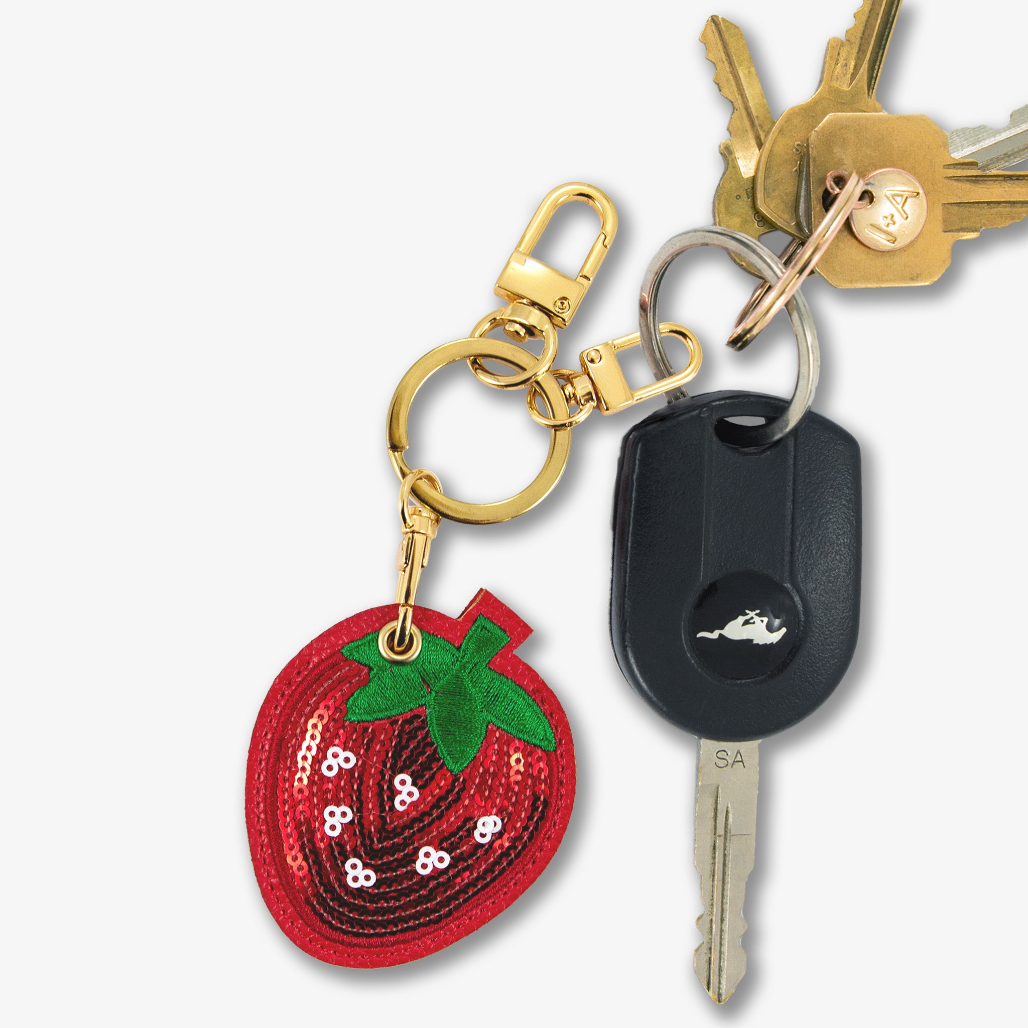 AirTag® Keychain - Strawberry | Sonix