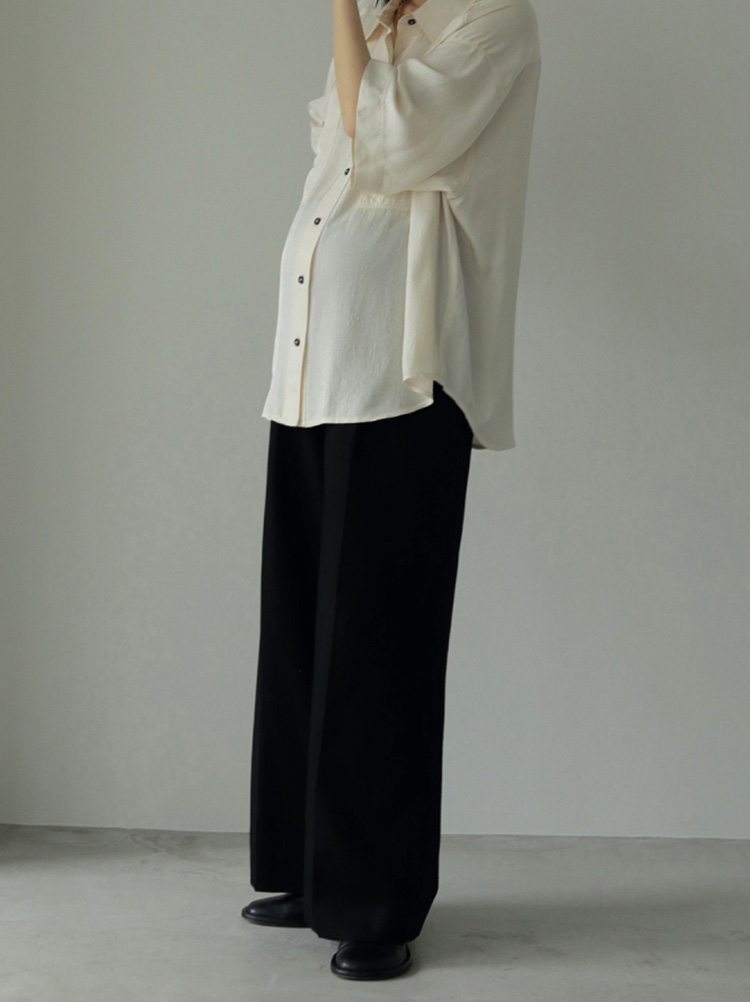 アンヌーク anuke 即日発送 【Reha.】Tuck Wide Pants 72410701 パンツ