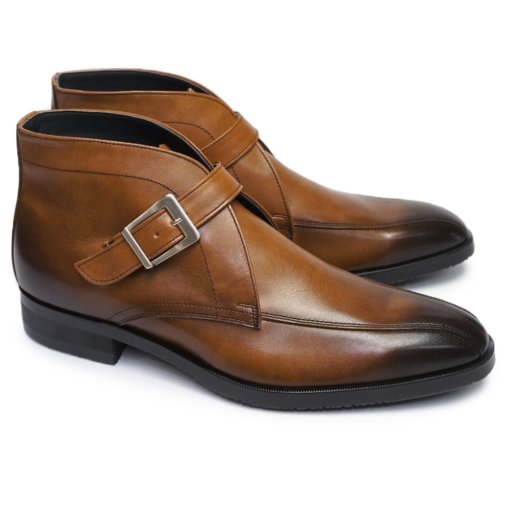 REGAL（リーガル） 防水 防滑 ストラップブーツ 49RR 本革 メンズ EEE