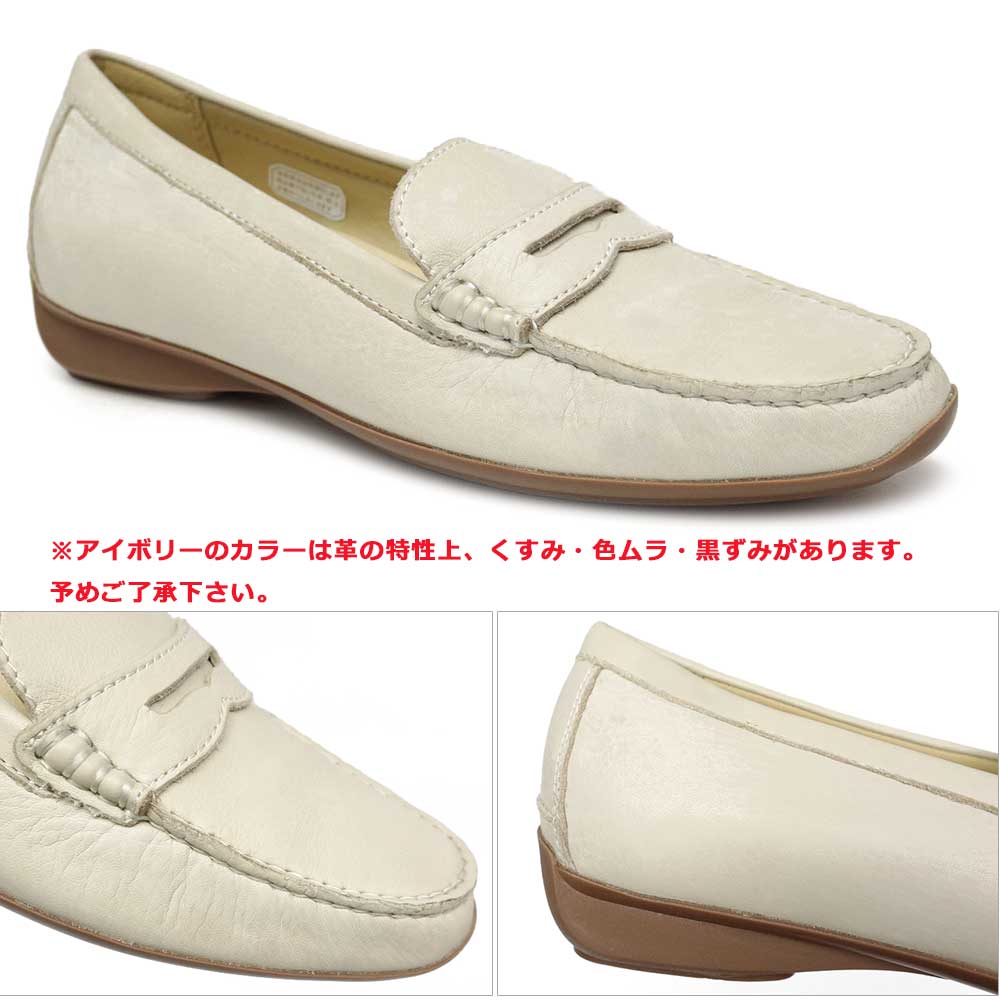 REGAL（リーガル） レディース モカシン F26J レザー カジュアル