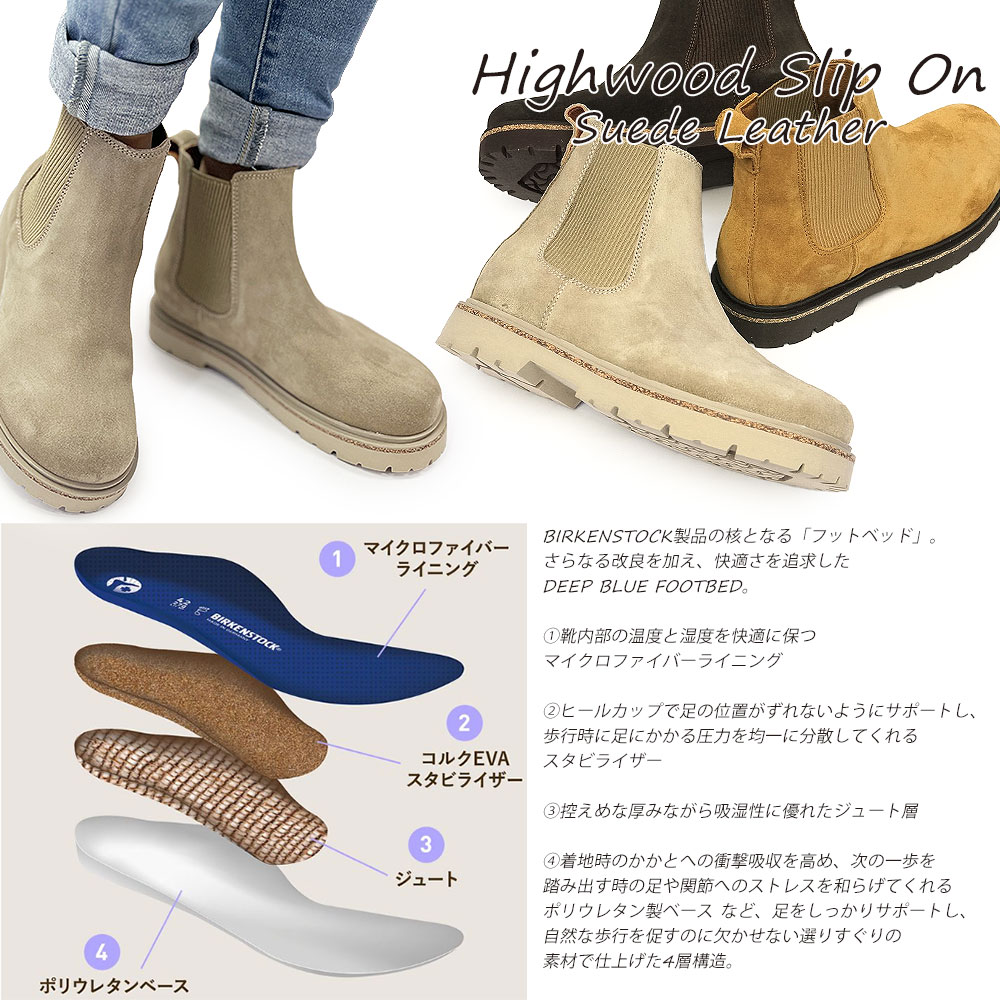 BIRKENSTOCK（ビルケンシュトック） ハイウッド スリップオン