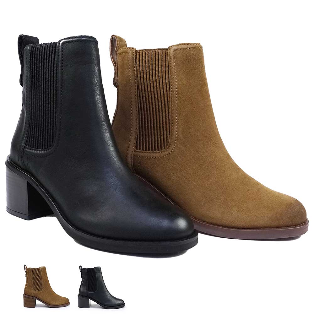 Clarks（クラークス） レディース サイドゴアブーツ チャンベリー