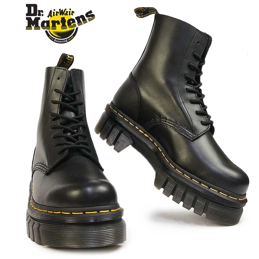 Dr.Martens（ドクターマーチン） 厚底 ワークブーツ AUDRICK 8アイ