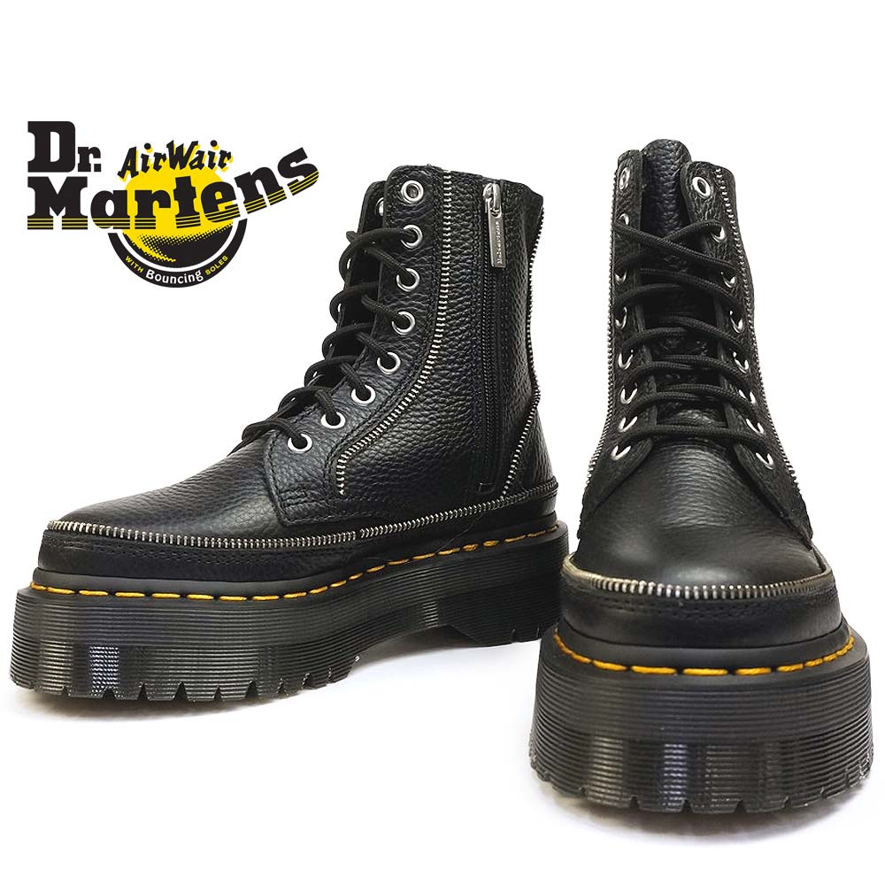 Dr.Martens（ドクターマーチン） JADON ZIP レディース 8ホール ブーツ