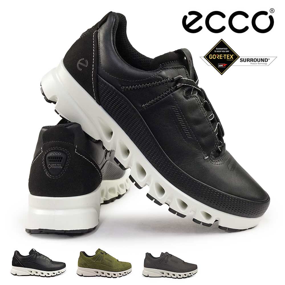 ecco（エコー） 靴 防水 スニーカー メンズ マルチベント 880124