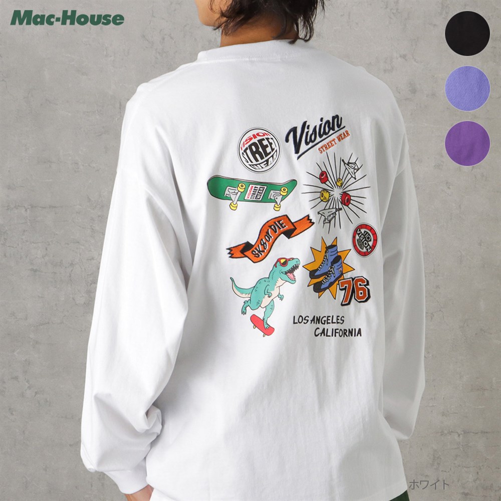 VISION STREET WEAR（ヴィジョンストリートウェア） 長袖Tシャツ