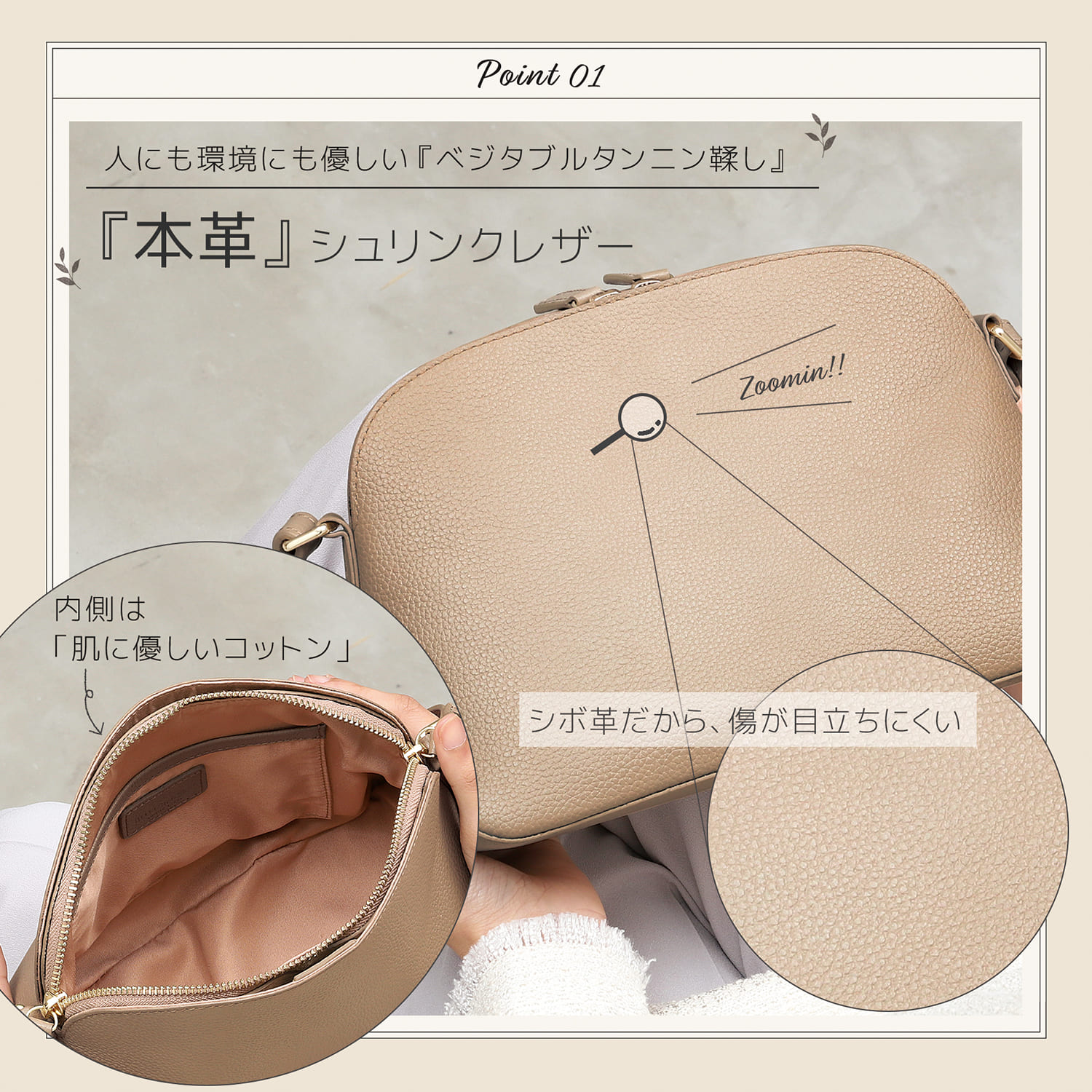 BLUE SINCERE（ブルーシンシア） ショルダーバッグ レディース 本革