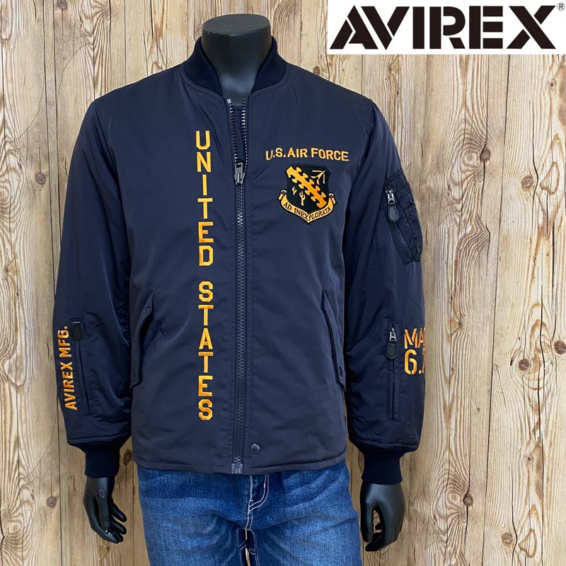 AVIREX（アヴィレックス） アビレックス OPEN BOTTOMS MA-1 X-15