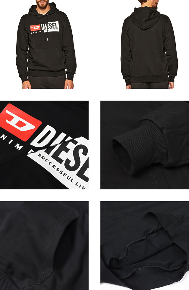 DIESEL（ディーゼル） パーカー スウェット プルオーバーパーカー S