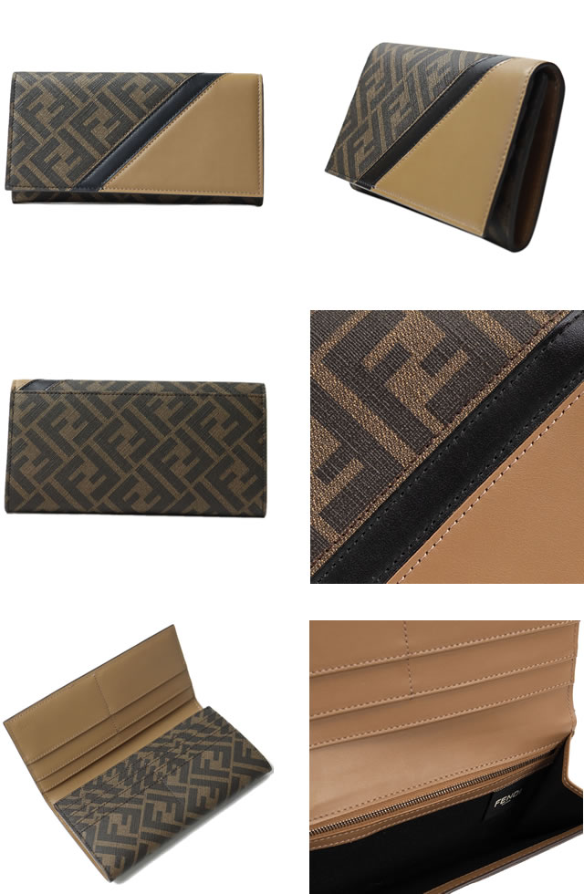 FENDI（フェンディ） 財布 長財布 二つ折り 小銭入れあり メンズ