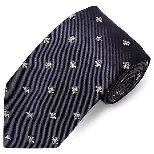 GUCCI（グッチ） ネクタイ 新作 蜂 GG柄 ストライプ 赤 黒 青 ネイビー