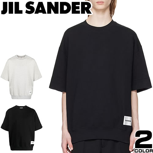 JIL SANDER（ジルサンダー） スウェット 半袖 クルーネック Tシャツ