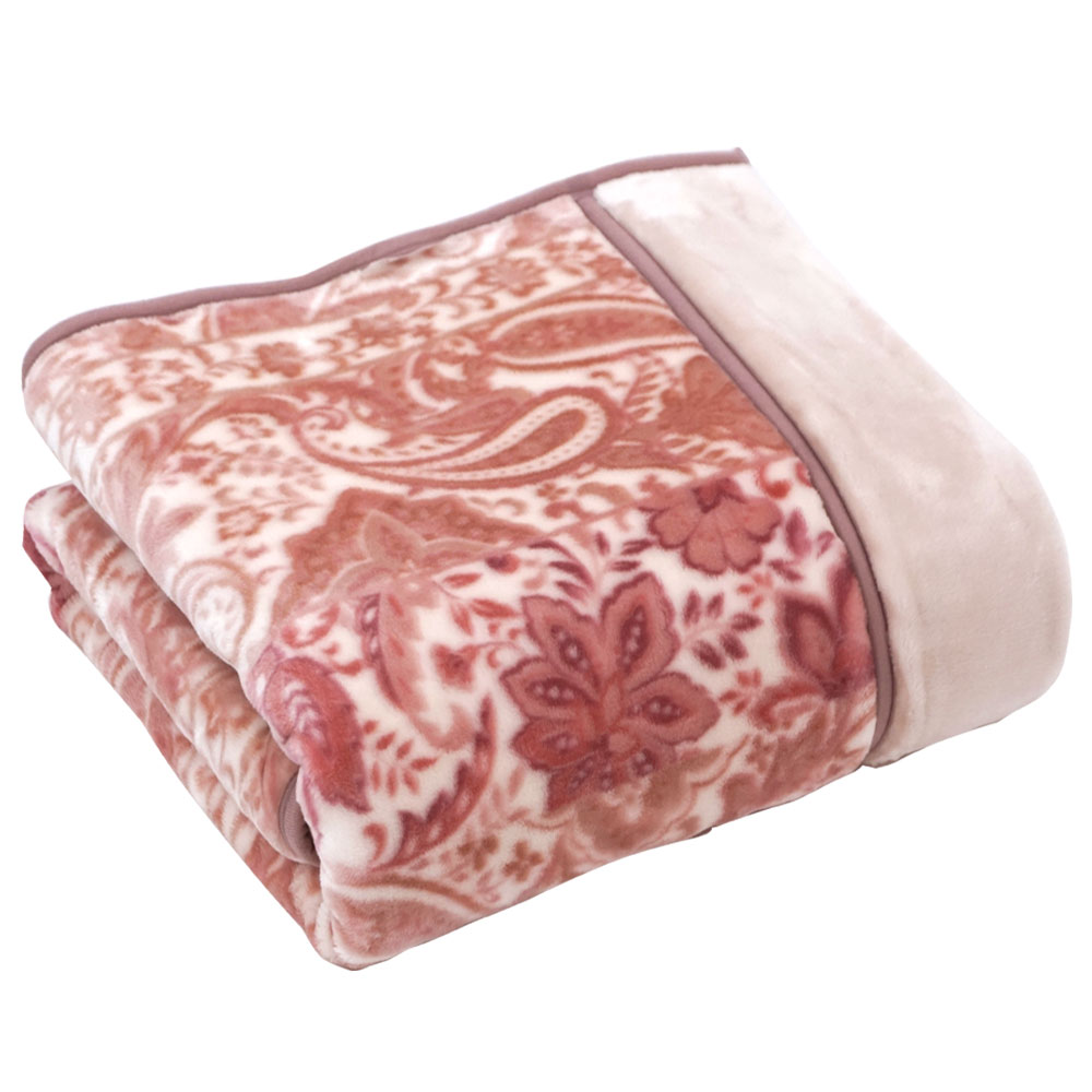 西川（nishikawa） 毛布 シングル ボリュームタイプ 2枚合わせ毛布 衿