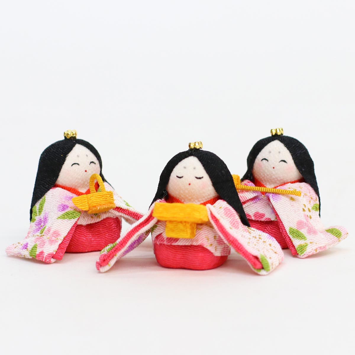 雛人形 ちりめん雛 ちりめん雛人形 つるし飾り台わらべ 10人飾り