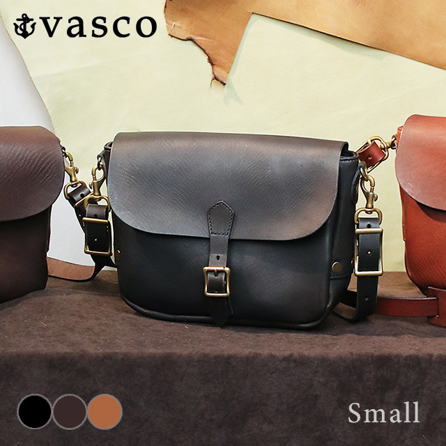 vasco（ヴァスコ） オールドオイルシリーズ LEATHER POSTMAN SHOULDER