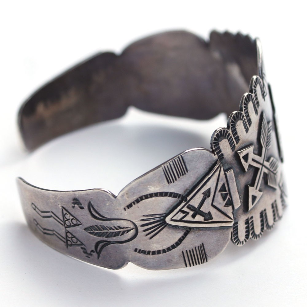 NAVAJO（ナバホ） 1930's Vintage Fred Harvey Style Bangle #NB119