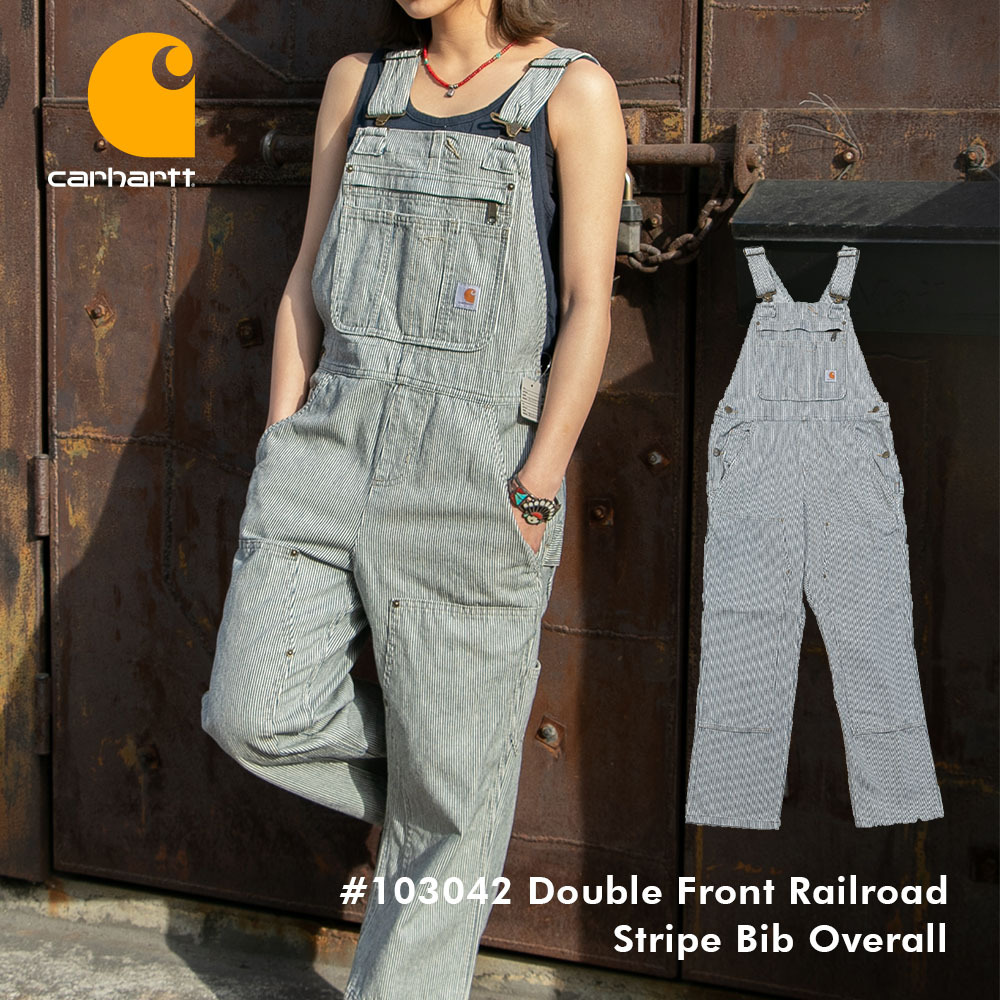 Carhartt（カーハート） オーバーオール ヒッコリー レディース 103042
