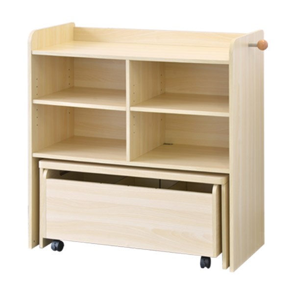 RiZKiZ 1年保証 ランドセルラック デスク付き収納 幅90cm×高さ89.5cm