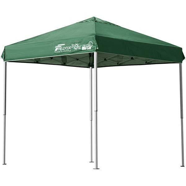 FIELDOOR（フィールドア） タープテント 2m×2m 簡単 耐水 ワンタッチ